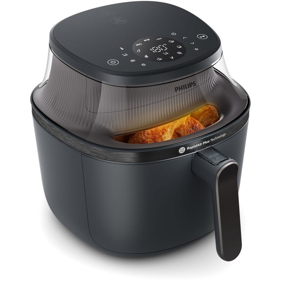 Philips Electric AirFryer 4.2L Fast Even Cooking Airfry, Air Fryer Griller Oven Cooker, Cooking Window, 16 Cooking Methods