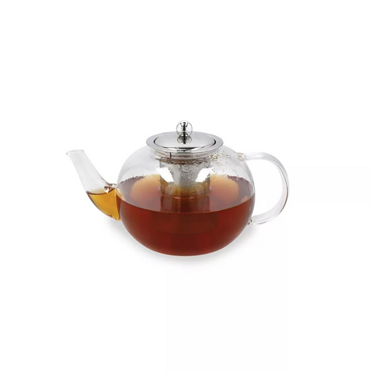 La Cafetiere 25.5cm | 1.5L Glass Teapot w/ Stainless Steel Infuser | Kettle Brewer