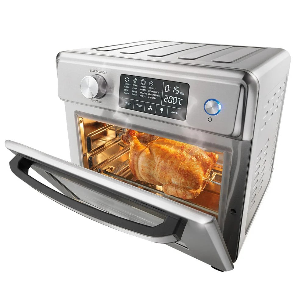 Baccarat Ultimate XL Air Fryer & Oven | Kitchen Benchtop 20L Dehydrator | Electric Rotisserie Oven