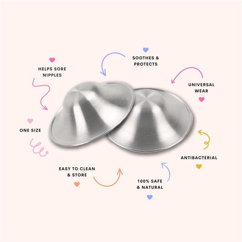The Midwife Mumma Nipple Shield | Breastfeeding Soothing Protective Nipple Covers Cosy Nips