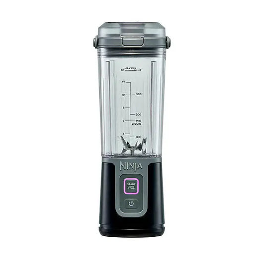 Ninja Blast Portable Blender/Black | USB-C Rechargeable | Easy Clean | Easy Open Lid | One hand operation