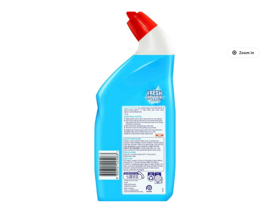 Harpic Fresh Power Marine Splash Toilet Cleaner | 700mL | Disinfectant