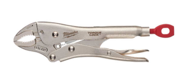 Milwaukee Torque Lock Locking Plier Curved Jaw 7" | Curved Jaw Plier | Adjustable Pliers | Forged Alloy Steel