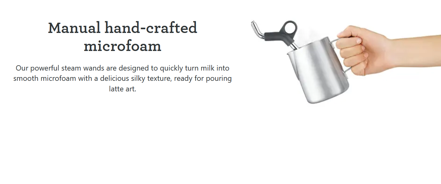 Breville Espresso Coffee Machine with Milk Frother | Cappuccino Latte Maker | 15 Bar Italian Pump |  54mm Portafilter