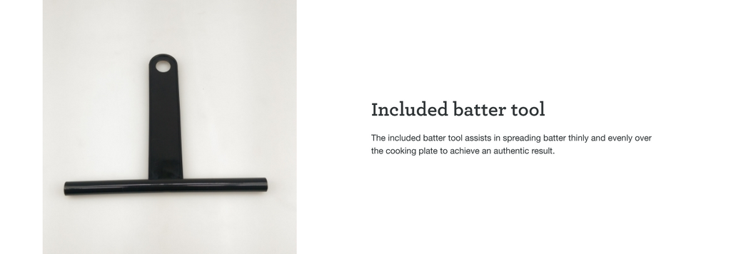 Breville Crepe Maker | Electric Non-Stick Pikelets Pancake Machine | 1000W Baker Hot Plate Cooktop