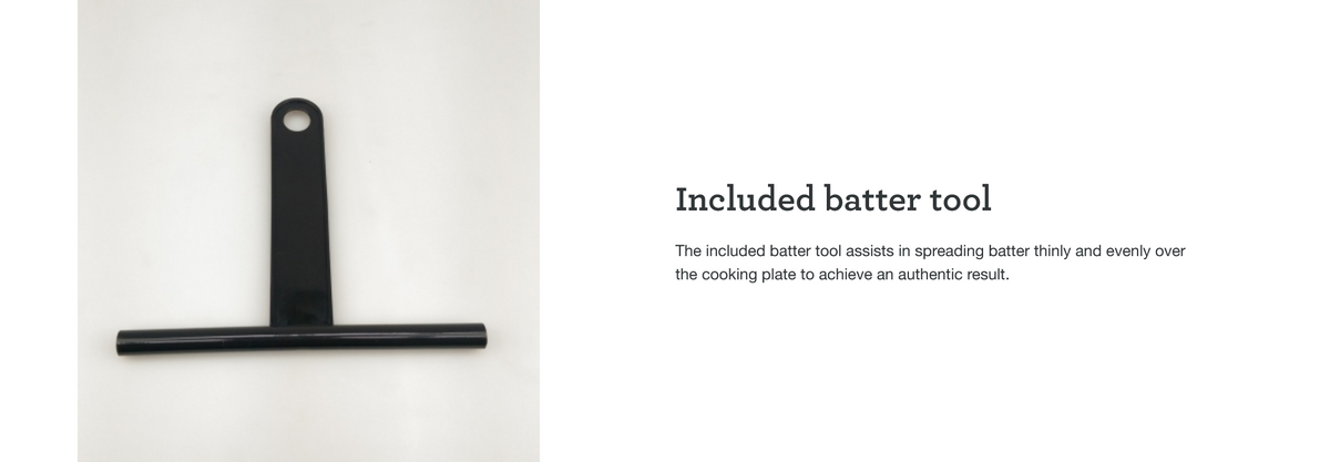 Breville Crepe Maker | Electric Non-Stick Pikelets Pancake Machine | 1000W Baker Hot Plate Cooktop