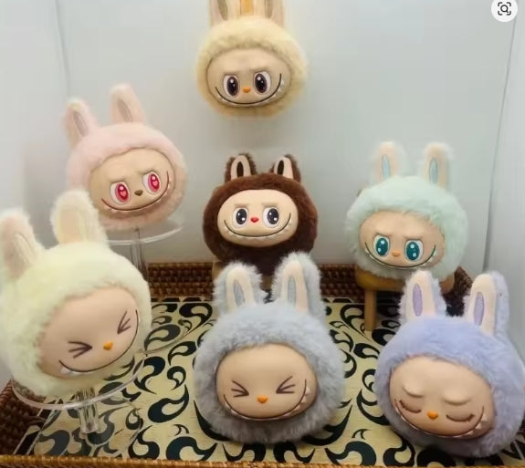 Vinyl Plush small head | Melon cloth | Ugly and cute doll