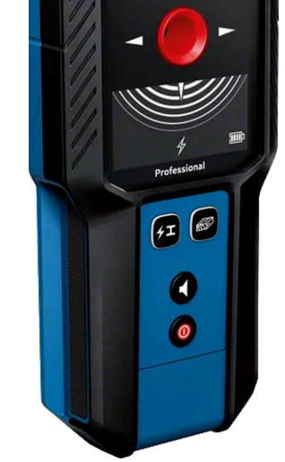 Bosch Professional Stud Detector Metal + Live Cable D-tect | Hole Marking | Dust and Splash Safe | Radar Technology