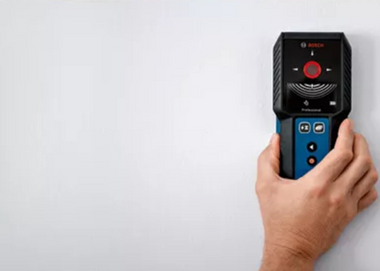 Bosch Professional Stud Detector Metal + Live Cable D-tect | Hole Marking | Dust and Splash Safe | Radar Technology