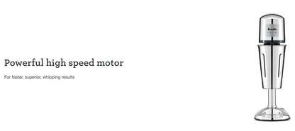 Breville Milkshake Maker | Electric Milk Shake Frothing Machine Traditional Milk Frother