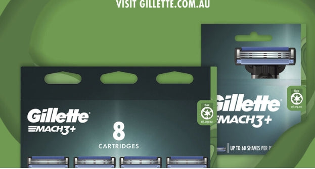 Gillette Mach3+ Razor Cartridge | 12 pack