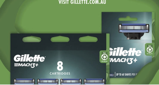 Gillette Mach3+ Razor Cartridge | 12 pack