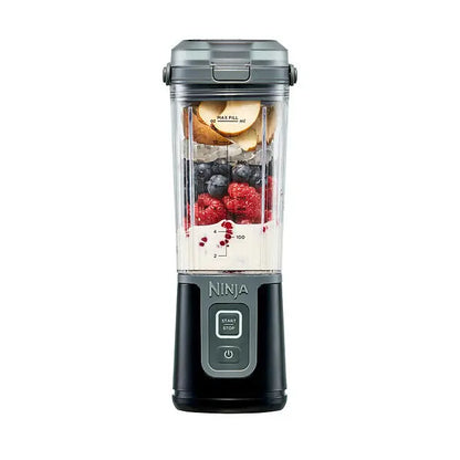 Ninja Blast Portable Blender/Black | USB-C Rechargeable | Easy Clean | Easy Open Lid | One hand operation
