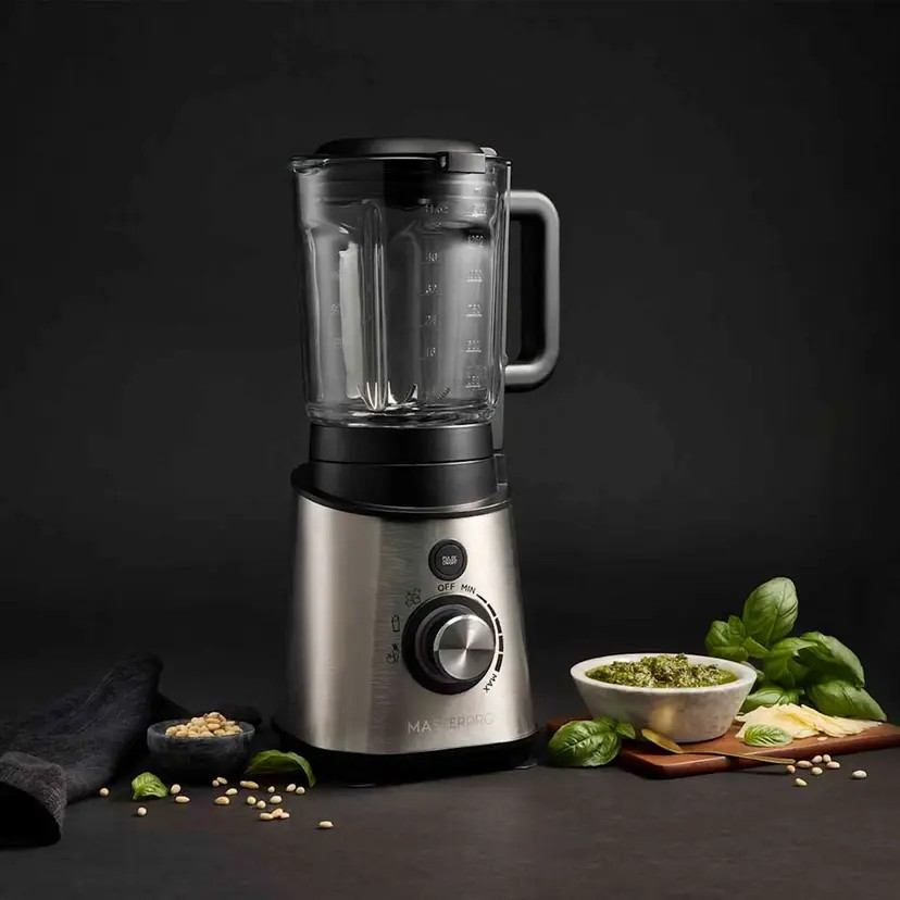 MasterPro Premium Multi Food Processor | Food Blender | Stainless Steel | Chopping/Blending/Shredding and Slicing