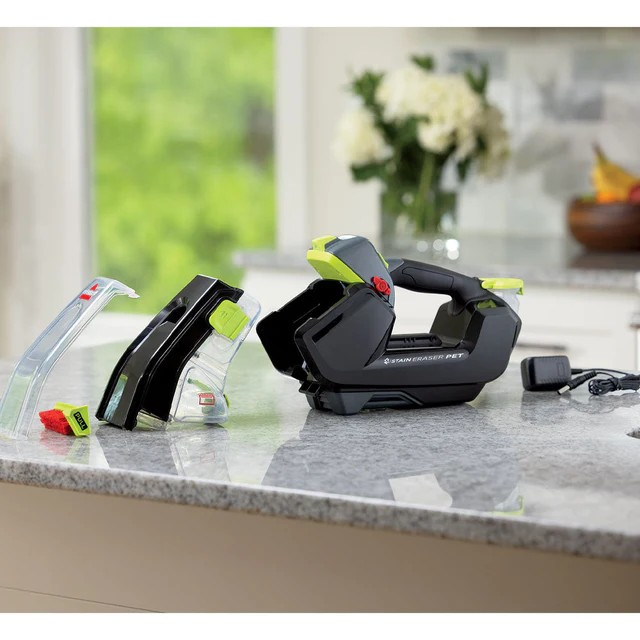 Bissell StainEraser Pet | Portable Carpet and Upholstery Cleaner | Compact & Cordless Cleaner