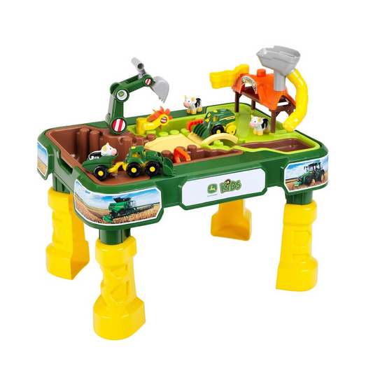 John Deere Toy | 2-in-1 Sand & Water Play Table | Kids Farm Activity Toy