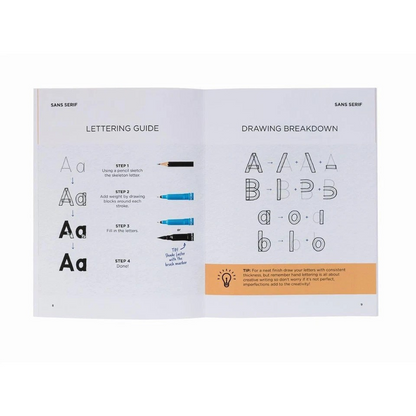 Manuscript Calligraphy Kit – Learn Lettering Fast | Art & Craft Gift |