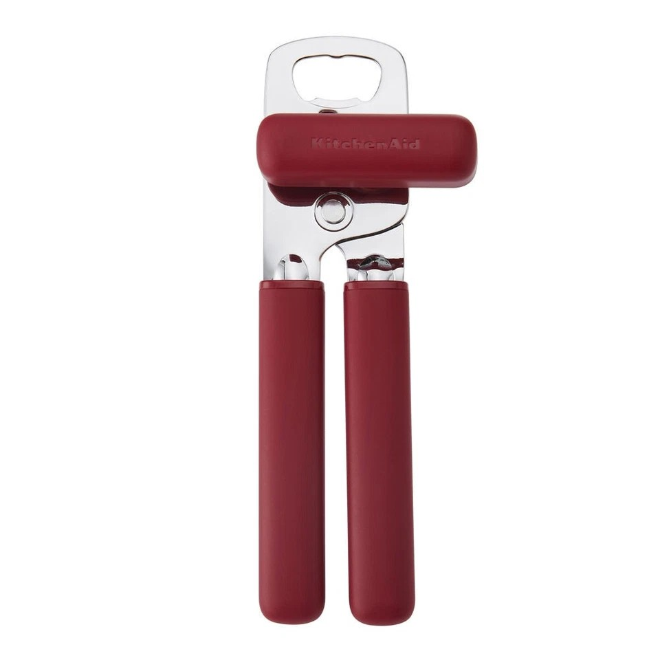 KitchenAid Classic Multifunction Can Opener | Kitchen Tool w/Bottle Empire Red | Integrated Bottle Opener