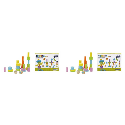 Beleduc Mini Torreta Game Tower Building Board Kids/Children - 3y+ 2 Pk