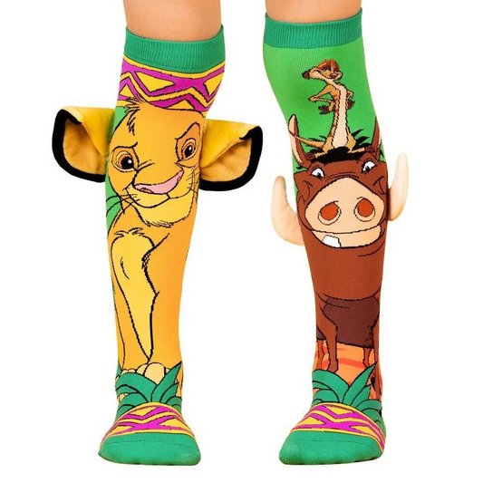 Madmia Lion King Kids/Toddler Trendy Comfort/Playful Socks 6-99y One Size