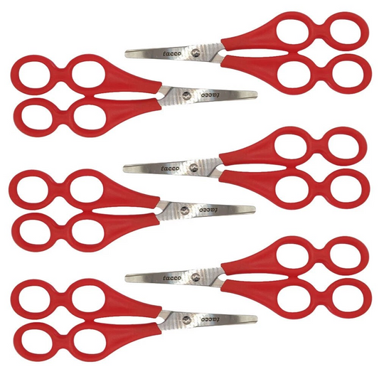 Tacco Therapeutic Scissors | Training Educational Scissors | 6PK 3y+