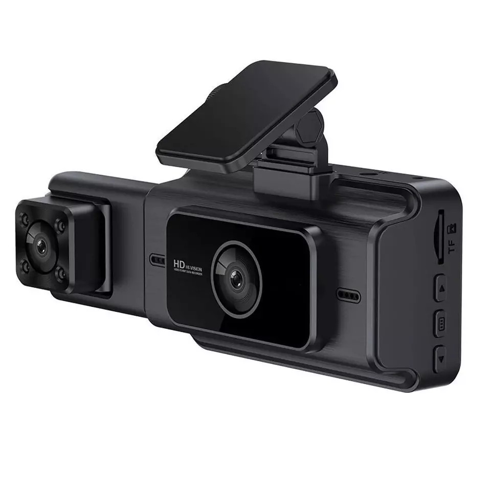 Car Dash Dual Camera | 1080P WIFI | WiFi-APP Control | HD resolution Video Recorder Front Rear | Inside Night Vision | Ride Share Driver Needs |