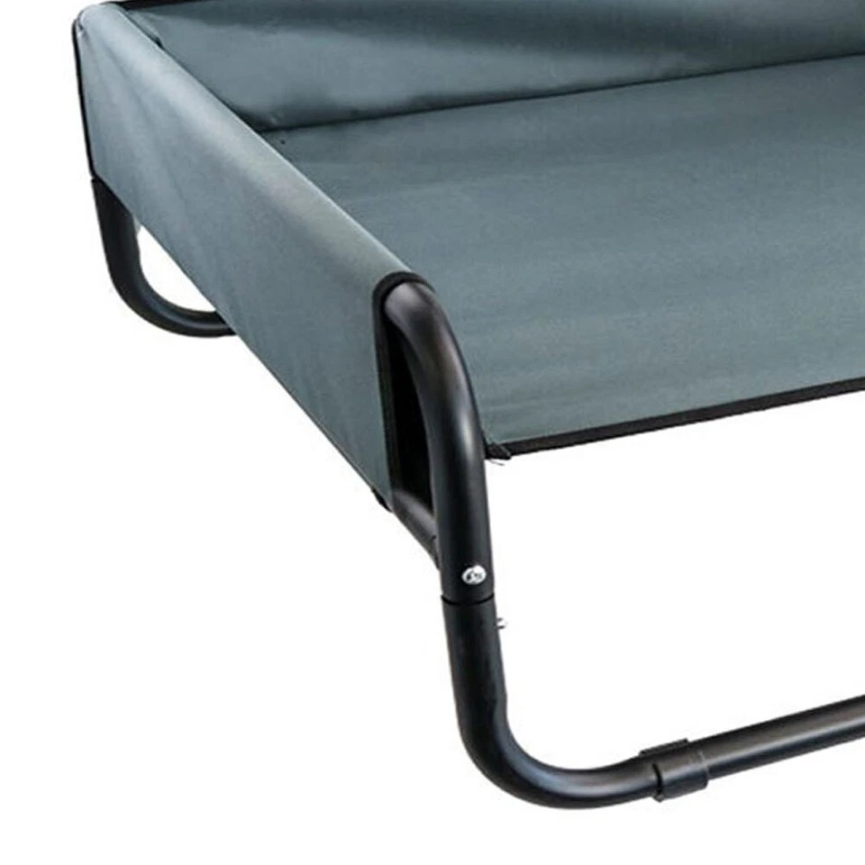 Paws & Claws | 85cm Heavy Duty Elevated | High Walled Dogs/Pets Durable Bed Large