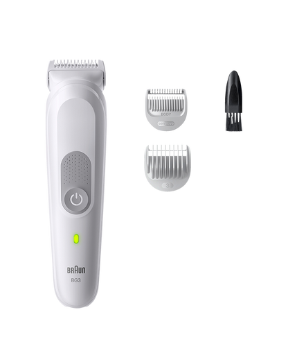 Braun Series 3 Waterproof Body Groomer | SkinGuard Tech | Sensitive Comb & 80-Min Cordless Runtime