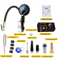 LED Digital Tyre Inflator | Lightweight Tyre Inflator | Car Air Pressure | Tire Gauge PSI Hose A Car Motorcycle