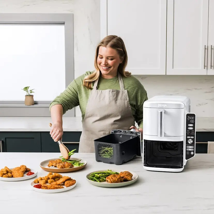 Kitchen Couture Air Fryer 11L | Food Cooker Chips Chicken Airfryer Healthy Cooker Oil Free Kitchen Digital Control (Copy)