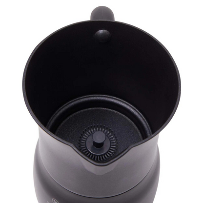Westinghouse 250ml Electric Milk Frother Jug – Dishwasher Safe, Induction Heating, Black