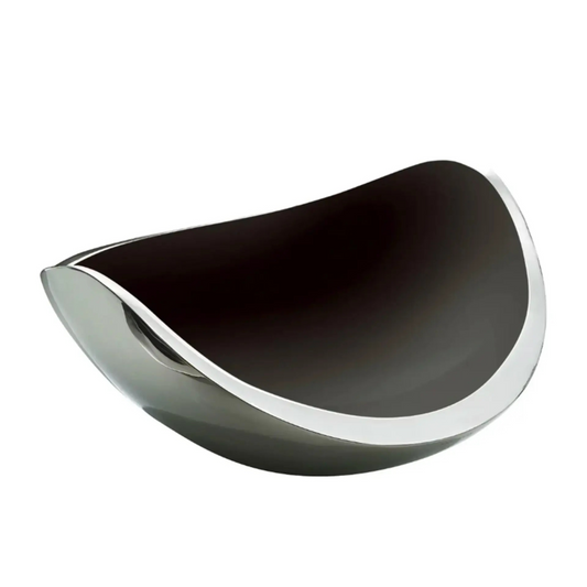 Bugatti Ninna Nanna Fruit Bowl 37cm | Black Designer Bowl | Sphere Shaped Bowl