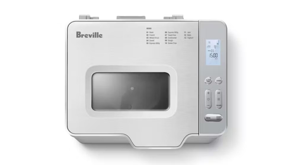 Breville Bread Maker | 12 Program | Auto Fruit Nut Dispenser | Electric Baker