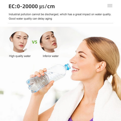 7 In 1 Digital PH Meter | TDS Meter Digital Tester Pen | Pool Water Quality Monitor | Measures PH,TDS, TEMP,EC, Salinity, SG, ORP |