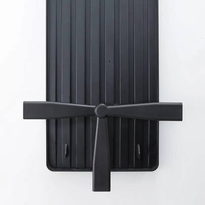 Yamazaki Tower 2 Tier Dish Rack | Space-Saving | Stylish Black | 360 degree drainage | Easy Install | Max Capacity 7.9 kg