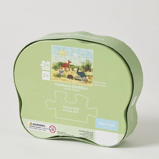 Jiggle & Giggle Outback Buddies Jigsaw Puzzle | Play Kids | Children Toy 24Pcs