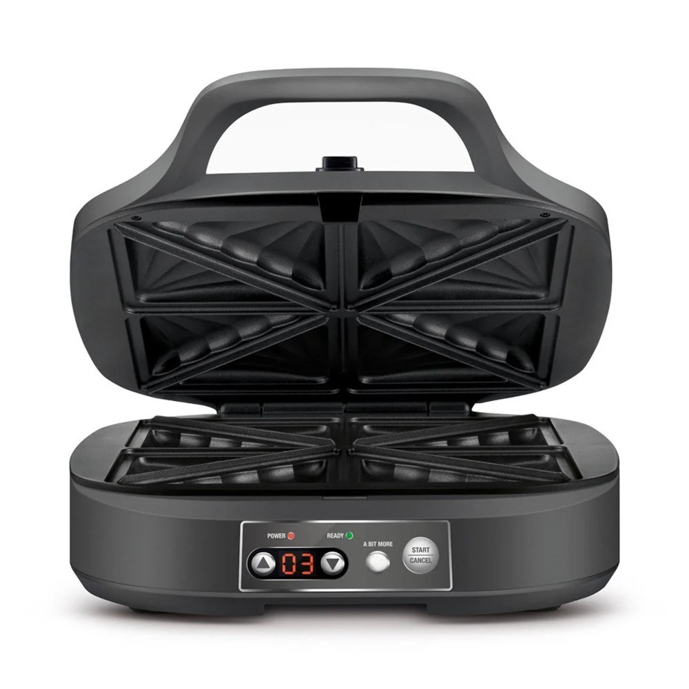 Breville Toastie Sandwich Maker | 4 Slice Jaffle Press Sandwich Machine | Electric Benchtop Cooker