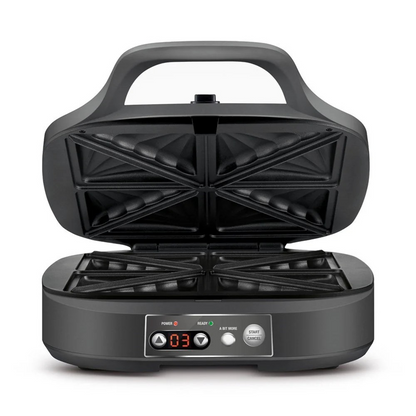 Breville Toastie Sandwich Maker | 4 Slice Jaffle Press Sandwich Machine | Electric Benchtop Cooker