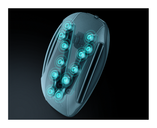 Philips Corded Back Massager | Four Modes | 12 Floating Massage Nodes | One Key Control