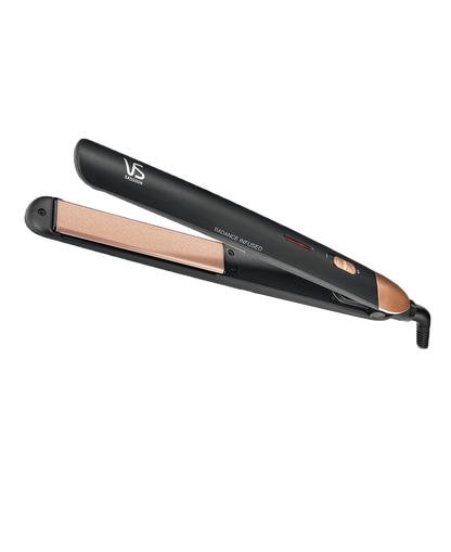 VS Sassoon Radiance Straight Styles | Hair Straightener | Camellia & Macadamia Infused Ceramic Plates | 210°C Heat | Worldwide Voltage | Lightweight and easy to use