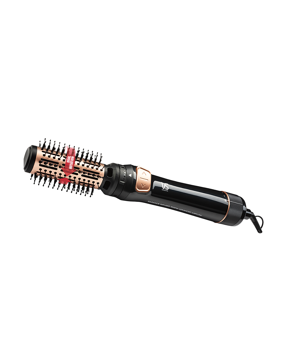 Radiance Women's Volume Air Styler | Bouncy Volumised Hair Curler Styler | Hot Airbrush Brush