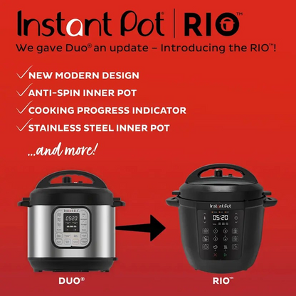 Instant Electric Multi Cooker 5.7L | Pressure Cooker, Slow Cooker, Saute, Stew, Rice Cooker, Yoghurt Maker
