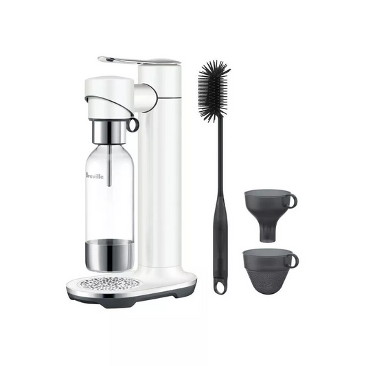 Breville The InFizz Fusion Water Sparkler | Drink Maker 43x15x26cm Sea Salt | Beverage Fizzer