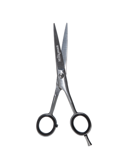 Milkman Premium Beard & Moustache Scissors | Vegan Leather Pouch | Precision Grooming | Razor Sharp |