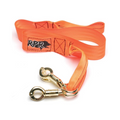 RPR Double Action Lead | Pet Dog Puppy Walker | Rope Leash 1.2m Orange