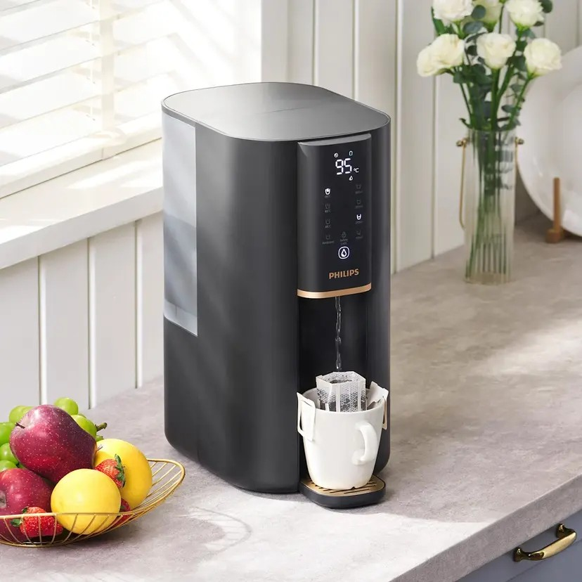 Philips Hot Water Station | 5-Stage Reverse Water Osmosis | One Touch Filtration System
