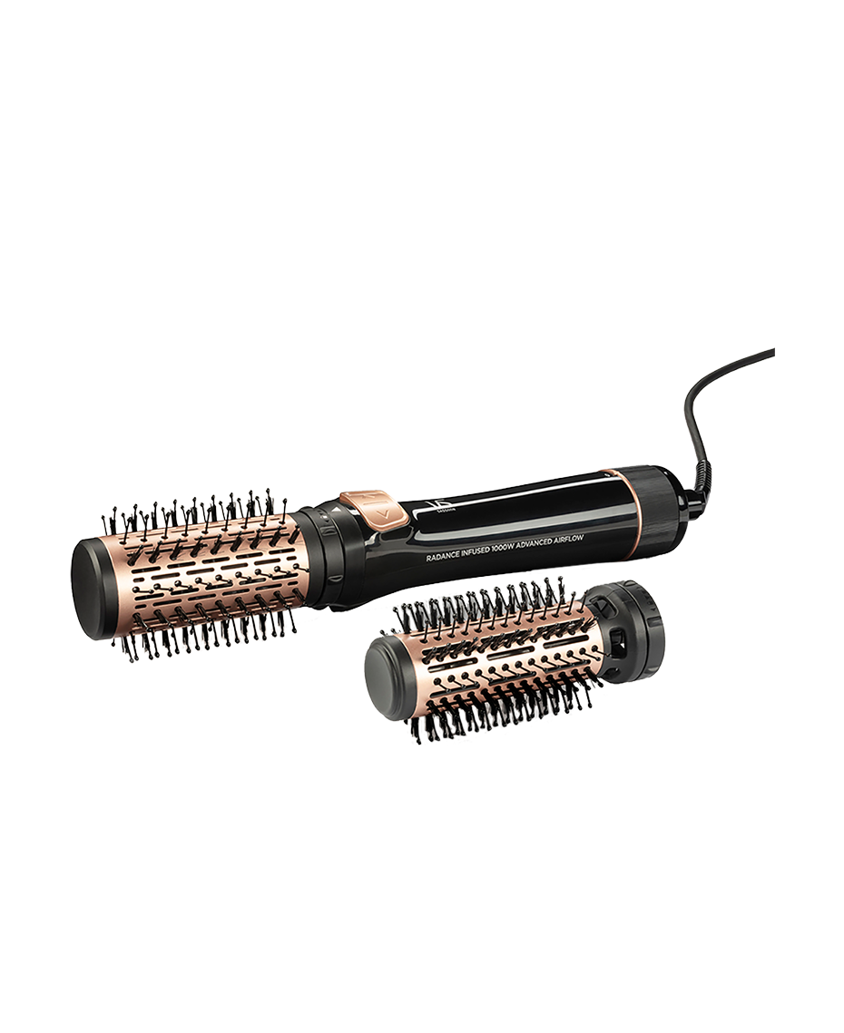 Radiance Women's Volume Air Styler | Bouncy Volumised Hair Curler Styler | Hot Airbrush Brush