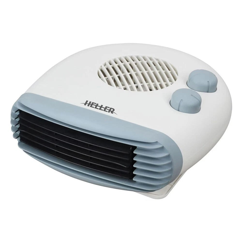 Heller 2000W Heater | Low Profile Compact | Personal Indoor Fan Heater