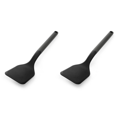 Charcoal Grey KitchenAid Turners | 2PK Solid Nylon Spatulas | Home Chefs