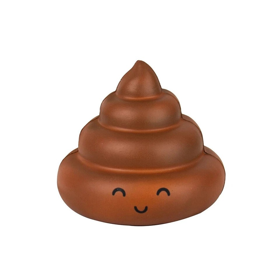 Gift Republic Poo Squeeze Toys | 2-Pack Stress Busters | For All Ages